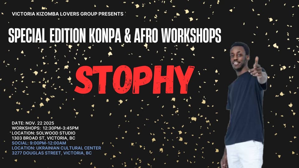 Special Edition Konpa & Afro Workshops With Stophy